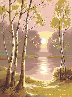 Canevas antique Aurore 40x50cm