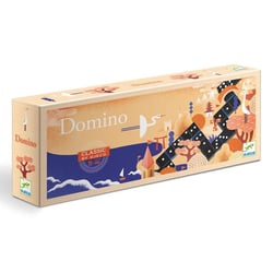 Jeu classique Domino Noir et Blanc - Djeco - Beige