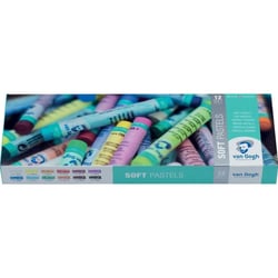 Pastels - Tendres - Assortiment - Set débutant - 12 pastels - Van Gogh