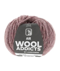 Pelote de Laine à tricoter AIR - Wool Addicts 0048 Violet