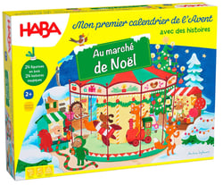Mon premier calendrier de l'Avent - Marché de Noël - Haba