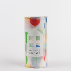 mt CASA Shade - Pois multicolores - 100mm - 10 m x 100mm
