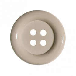 Bouton Clown couleur beige 38mm