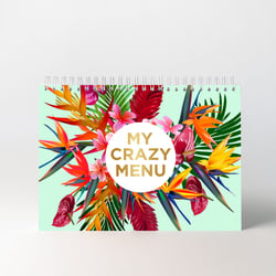 Planificateur de Repas Tropical Green