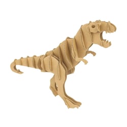 MégaCréa DIY - Maquette en carton Dinosaure Tyranosaure 28 x 18 x 7,5 cm