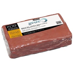 Pain d'argile sans cuisson Autodurcissant - Rouge - 1,5 kg