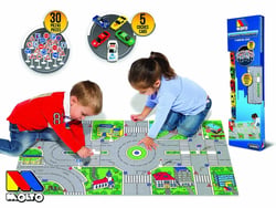 Tapis Avec Boîte Panneaux Et Voiture - Molto