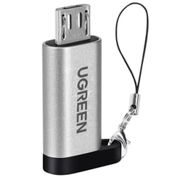 Ugreen Adaptateur USB-C vers micro-USB Charge et Synchronisation 2.4A Gris