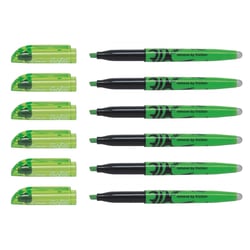 Surligneur effaçable - PILOT - FriXion Light - Vert - Pointe 3,8 mm - Lot de 6