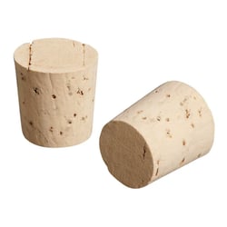 Bouchon pointu, 27x26mm, en bas ø22mm, 4 pces