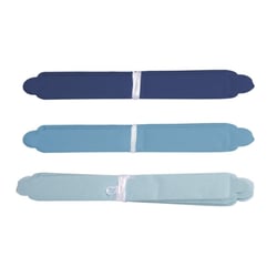 Pompons en papier , 35cm couleurs assorties, 3pces, tons bleus