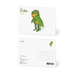 CARTE POSTALE T-REX