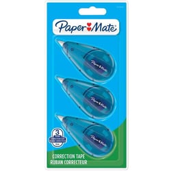 Ruban correcteur - PAPER:MATE - Standard - 5 mm x 6 m - Lot de 3