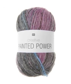 Pelote de laine Creative Painted Power - 100GR - Rico Design 05 Multicolore Ethno