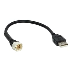 Adaptateur USB BMW ACV - Noir - OEM USB HSD LVDS B vers USB-A
