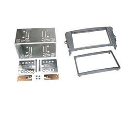 Adaptateur façade 2-DIN ACV Toyota Auris 2007 - Gris anthracite