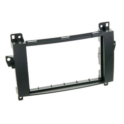 Adaptateur façade autoradio 2-DIN ACV Mercedes Classe A B Viano Vito - Noir