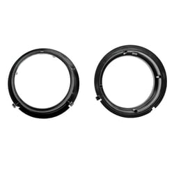 Adaptateur haut-parleur voiture ACV pour Mercedes Classe E plage arrière 165 mm