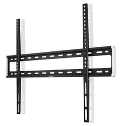 Support TV mural fixe HAMA - Métal - Noir - 46 à 100 pouces jusqu à 75 kg