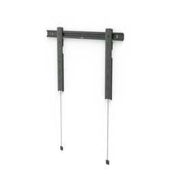 Support mural TV ultrafin fixe HAMA - Anthracite - 37 à 90 pouces 80 kg