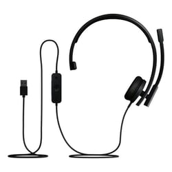 Micro-casque sur-oreille filaire USB-A LOGITECH H570e certifié Microsoft Teams