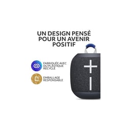 Enceinte Bluetooth portable ULTIMATE EARS Wonderboom 4 - Noir - 420 g
