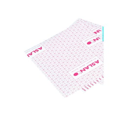 Feuille autocollante double-face, 20,5x30cm, épaisseur 0,07 mm