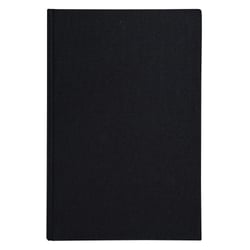 Registre 35x22,5cm 5x5 folioté 200 pages - Noir toilé - Exacompta