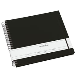 Album photo spirales Maxi Mucho – 90 pages noires – Noir – Semikolon