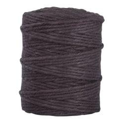 Fil de jute, 6 plis, 6mm bobine 120m, brun foncé