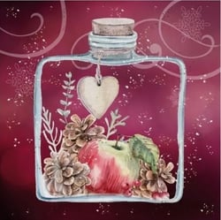 Lot de 4 serviettes en papier découpage collage 33 cm DECORATION DE NOEL