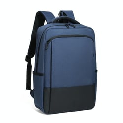 Sac À Dos Ordinateur Multifonctionnel Gris Clair Résistant Et Pratique Bleu Foncé YONIS