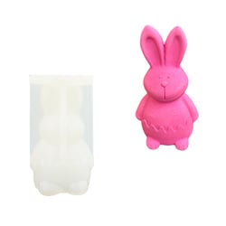 Moule en silicone 11,9cm x 7,2cm x 5,5cm - Lapin moyen