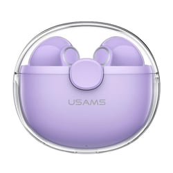 Ecouteurs Bluetooth Sans Fil 5.1 Son HiFi Couleur Macaron Autonomie 25h Violet 2 YONIS