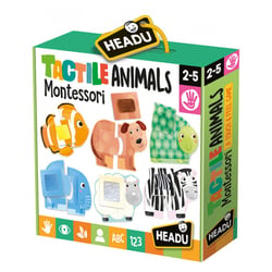 Puzzle Tactile – Les Animaux - HEADU - Aqua