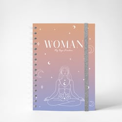 Carnet de Yoga Woman Peach