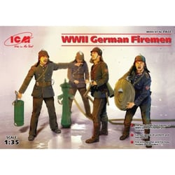 WWII German Firemen (4 figures)