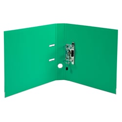 Classeur à levier Prem'Touch intérieur et extérieur en polypropylène - Dos 50mm - A4 maxi. - Vert - x 10 - Exacompta