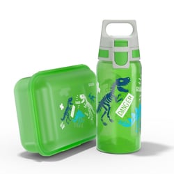 Pack enfant boîte à gouter 1L et gourde 0.5L SIGG VIVA School Set Jurassica - Fabriqués en Allemagne