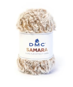 Pelote de Fourrure SAMARA - 100g - DMC : Douceur et Élégance pour vos Projets Tricot 407 Multicolore