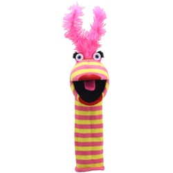 Marionnette à main Eco Sockettes - Lipstick - Puppet Company