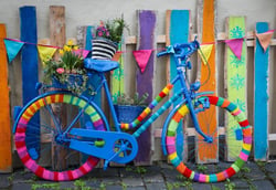 Puzzle 1000 pièces - My Beautiful Colorful Bike - Bluebird Puzzle