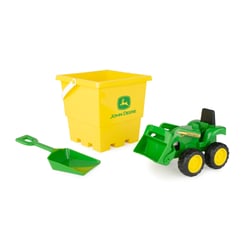 Ensemble bac à sable avec seau et camion-benne John deere dès 18 mois