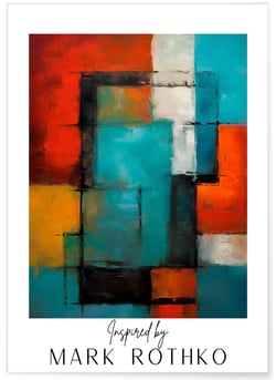 Affiche Mark Rothko n°11 | A3 : 29,7x42cm