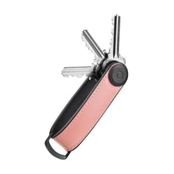 Porte-clés cuir hybride Rose - Orbitkey