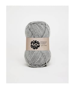 Fil à tricoter PINGO FIRST - Pingouin - certifié Oeko-Tex Souris Gris