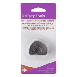 3 emporte-pièces rectangle – Premo - Sculpey