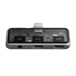 Satechi Hub USB Mobile XR 100W avec Sortie Audio et Vidéo 4K Compact Gris