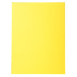 Paquet de 100 chemises Forever® 220 100% recyclé - 24x32cm - Jaune - x 5 - Exacompta