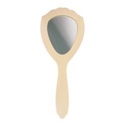 Miroir de princesse en bois 12,5 x 30 x 0,7 cm